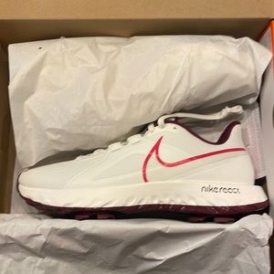 DS Nike React Infinity Pro spikeless Golf Shoes Size 10